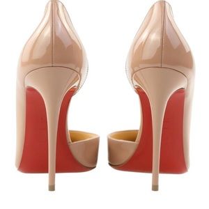 Christian Louboutin' Iriza nude leather pump